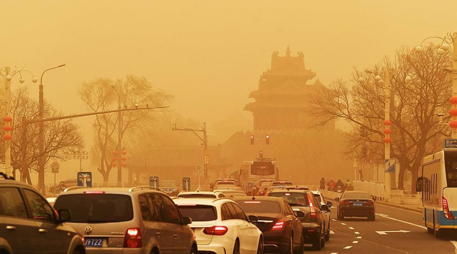 北方今年首場沙塵來襲！沙塵暴下衣服干衣機的干衣優勢